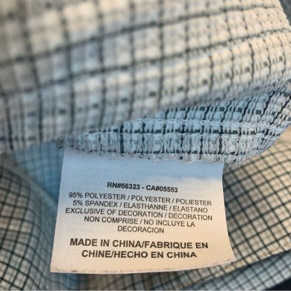 Nike golf women's white black gray plaid check pants Sz 8/M NWOT - Picture 8 of 13
